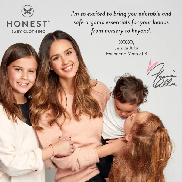 HonestBaby Organic Cotton Reversible Wearable Blanket LegacyPink