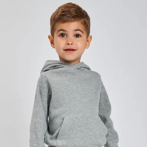 HonestBaby Playwear Outfit Sets Tops and Bottoms 100 Organic Cotton for Baby and Toddler Boys Unisex3 Fairisle Grey