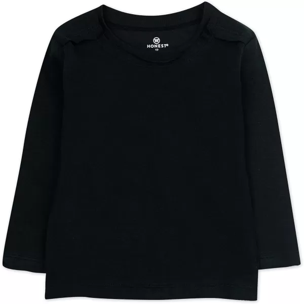 HonestBaby Unisex Baby Multipack Long Sleeve TShirts Tee 100 Organic Cotton5pack Gray Ombre