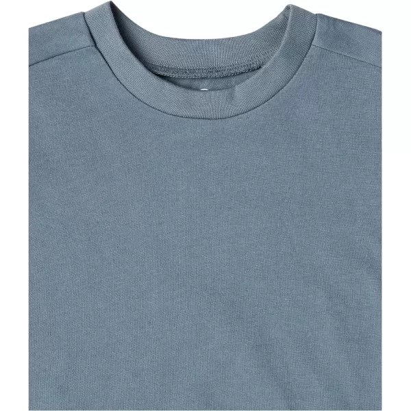 HonestBaby Unisex Baby Multipack Long Sleeve TShirts Tee 100 Organic Cotton5pack Morning Mountains
