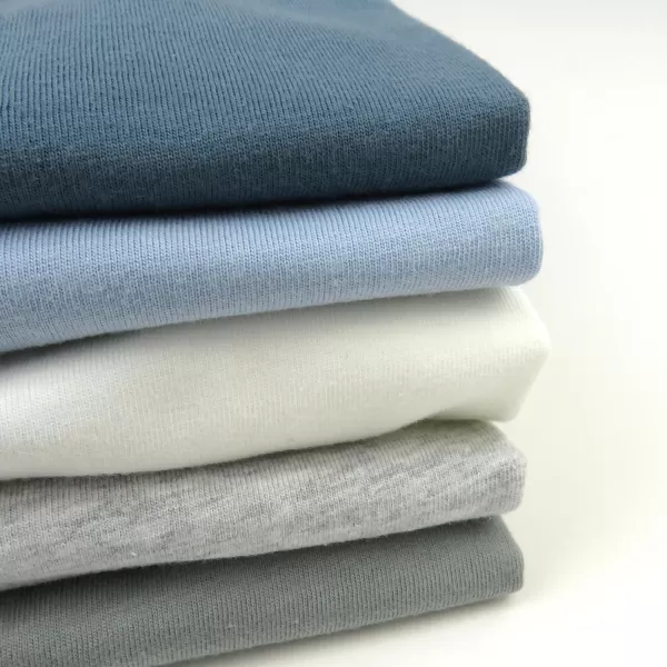 HonestBaby Unisex Baby Multipack Long Sleeve TShirts Tee 100 Organic Cotton5pack Prep School Rebel Boy