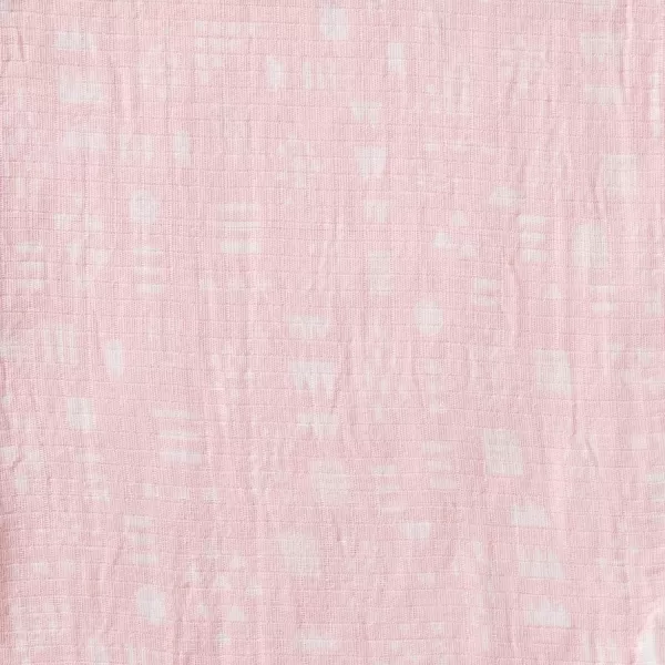 HonestBaby UnisexBaby 2Pack Organic Cotton Swaddle Blankets Legacy2Pack Pattern Play Pink