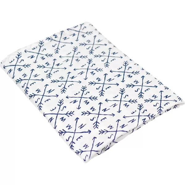 HonestBaby UnisexBaby 2Pack Organic Cotton Swaddle Blankets Legacy2pack Compass