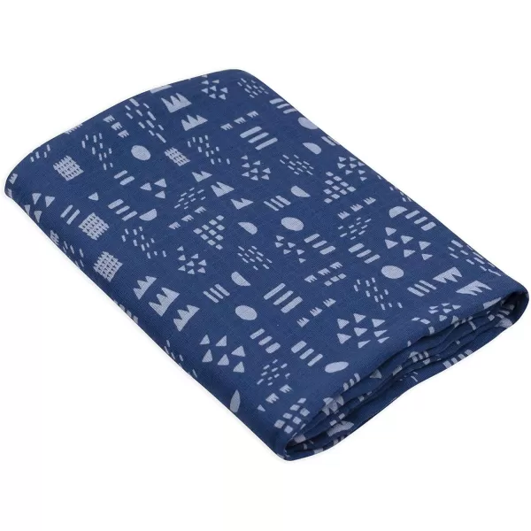 HonestBaby UnisexBaby 2Pack Organic Cotton Swaddle Blankets Legacy2pack Compass