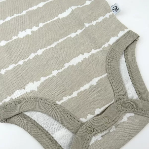 HonestBaby babyboys Multipack Long Sleeve Bodysuits Onepiece Organic Cotton for Infant Baby Boys Unisex Legacy3pack Bear White