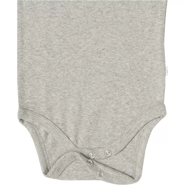 HonestBaby babyboys Multipack Long Sleeve Bodysuits Onepiece Organic Cotton for Infant Baby Boys Unisex Legacy4pack Compass