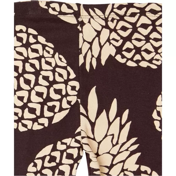 HonestBaby boys Multipack 2piece Pajamas Sleepwear Pjs 100 Organic Cotton for Infant Baby and Toddler Boys UnisexTropical Black Pineapple
