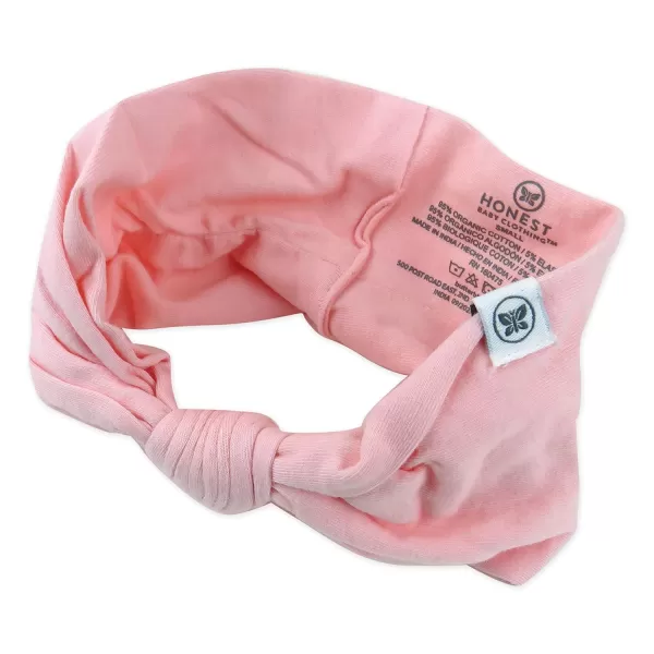 HonestBaby unisex baby Organic Cotton Headband Multipacks Headwrap 10pack Rainbow Girl One Size US10Pack Rainbow Gems Pinks Small