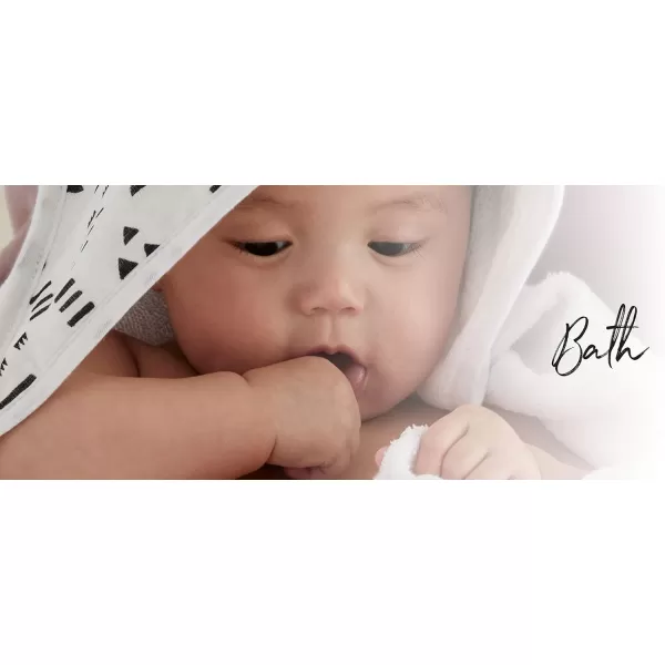 HonestBaby unisex baby Organic Cotton Washcloth MultiPack Winter Accessory Set 5pack Bright White One Size US5pack Bright White One Size
