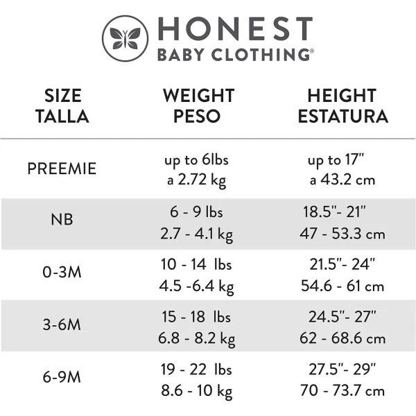 HonestBaby unisexbaby 3pack Long Sleeve Sidesnap Kimono Bodysuits Organic Cotton for Infant Baby Boys Girls UnisexHonestly Pure White