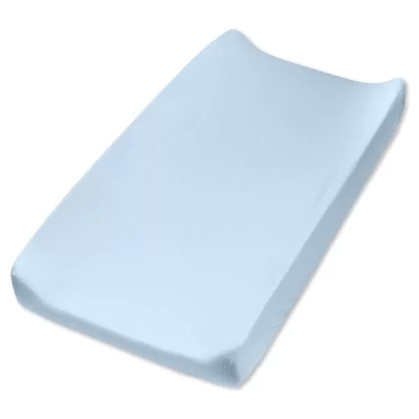 HonestBaby Boys Organic Cotton Changing Pad Cover Gray Charcoal One SizeKentucky Blue One Size