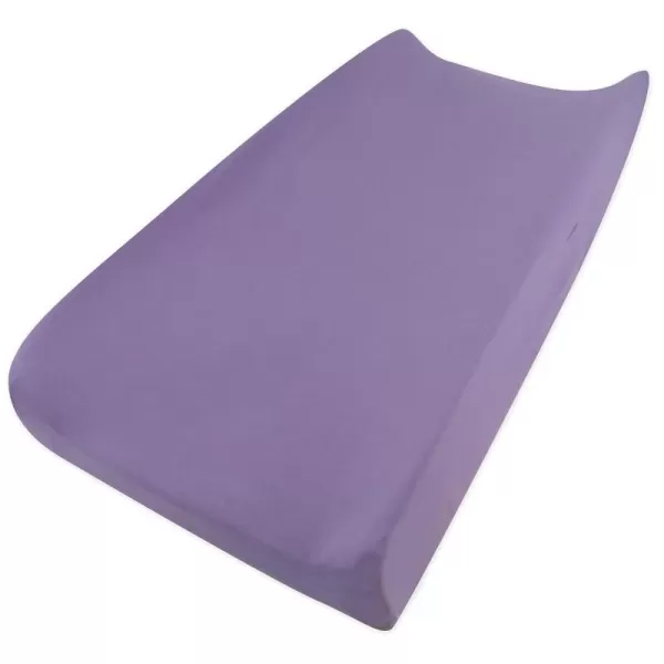 HonestBaby Boys Organic Cotton Changing Pad Cover Gray Charcoal One SizePurple One Size
