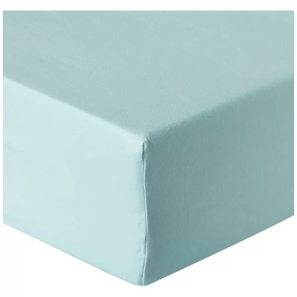 HonestBaby Boys Organic Cotton Fitted Crib Sheet Gray Charcoal One SizeTeal Blue One Size