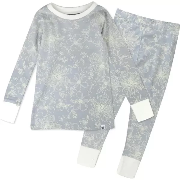 Sketchy Floral Gray