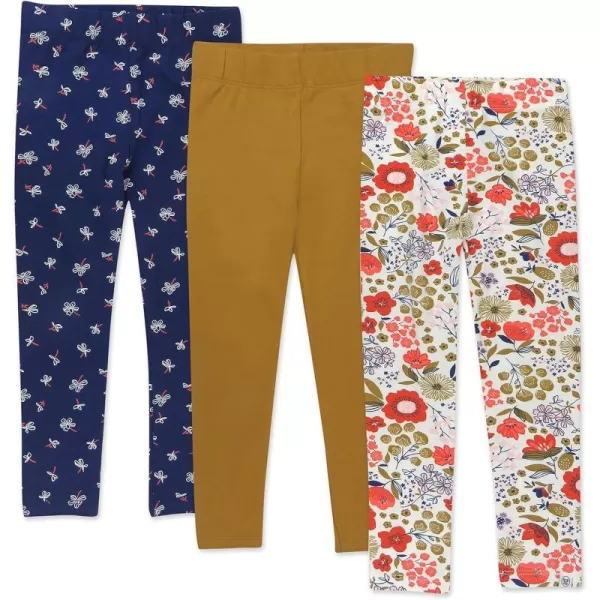 3-pack Copper Fields Floral Ivory