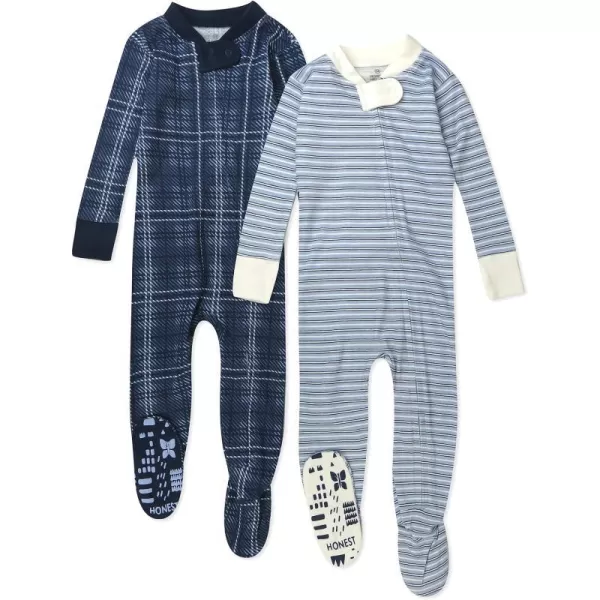 2-pack Blue Plaid
