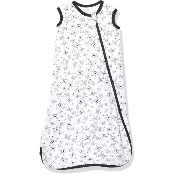 HonestBaby Organic Cotton Classic Lightweight Wearable Blanket LegacyTossed Skulls