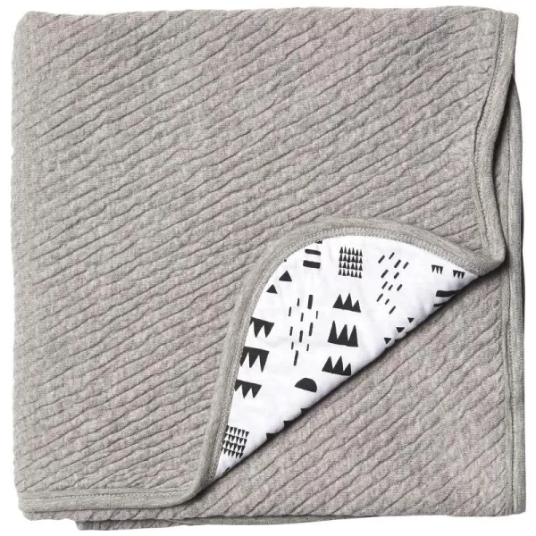 HonestBaby Organic Cotton Matelasse Reversible Receiving Blanket Pattern Play One SizePattern Play One Size