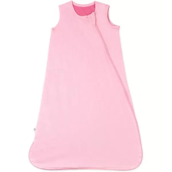 HonestBaby Organic Cotton Reversible Wearable Blanket LegacyPink