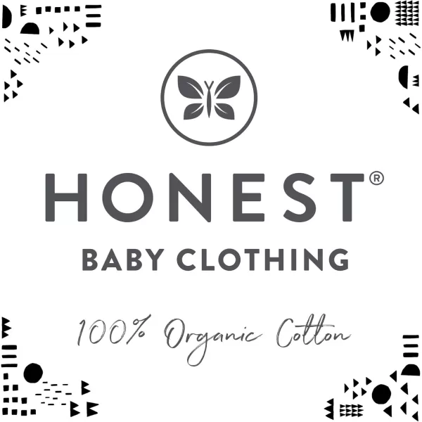 HonestBaby 3Pack Organic Cotton Swaddle Blankets Bright White One Size2Pack Tossed SkullsBlack