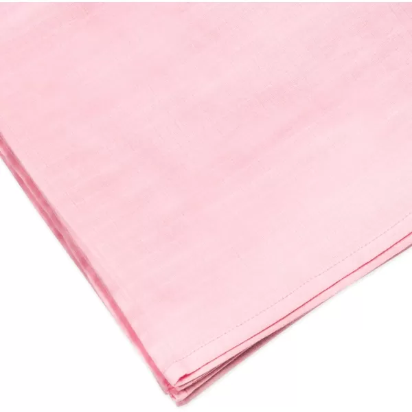 HonestBaby 3Pack Organic Cotton Swaddle Blankets Bright White One Size2pack Rainbow StripePink