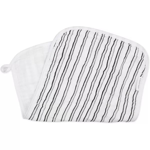 HonestBaby Unisex Baby Multipack Woven Burp Cloths Soft Absorbent MultiLayered 100 Organic Cotton4pack Pattern Play