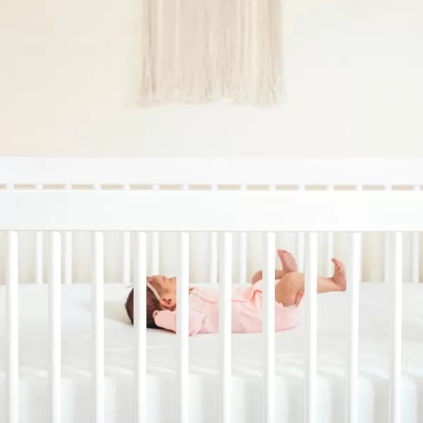 HonestBaby unisex baby 2Pack Organic Cotton Fitted Crib Sheets Wearable Blanket Bright White One SizeCrib Sheet  2pack  Bright White