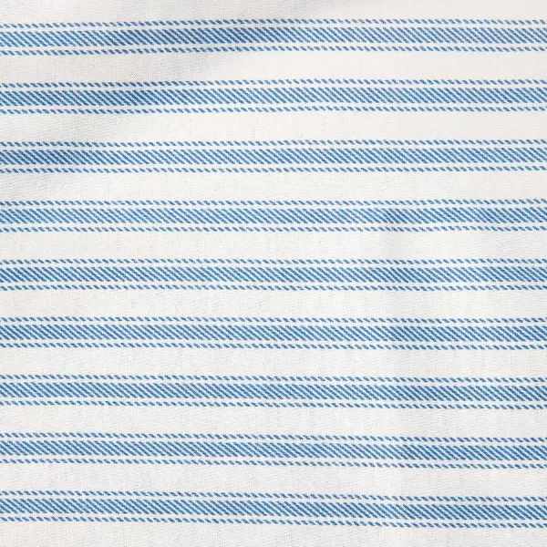 HonestBaby unisex baby Organic Cotton Changing Pad Cover and Toddler Sleepers Bright White One Size USBlue Ticking Stripe