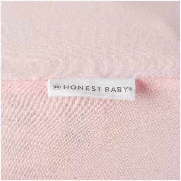 HonestBaby unisex baby Organic Cotton Changing Pad Cover and Toddler Sleepers Bright White One Size USPink Salt