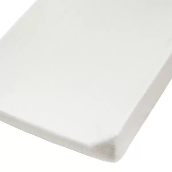 HonestBaby unisex baby Organic Cotton Changing Pad Cover and Toddler Sleepers Bright White One Size USSugar Swizzle