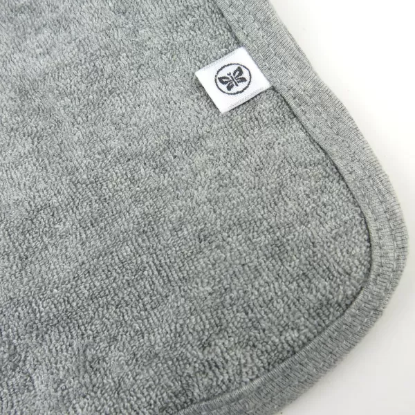 HonestBaby unisex baby Organic Cotton Washcloth MultiPack Winter Accessory Set 5pack Bright White One Size US5pack Heather Gray