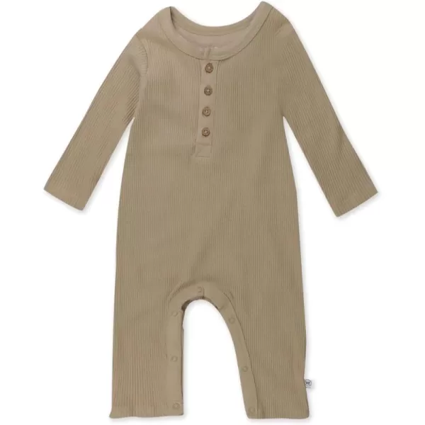 HonestBaby Baby OnePiece Jumpsuit Organic Cotton Romper Coverall SetsGolden Sands