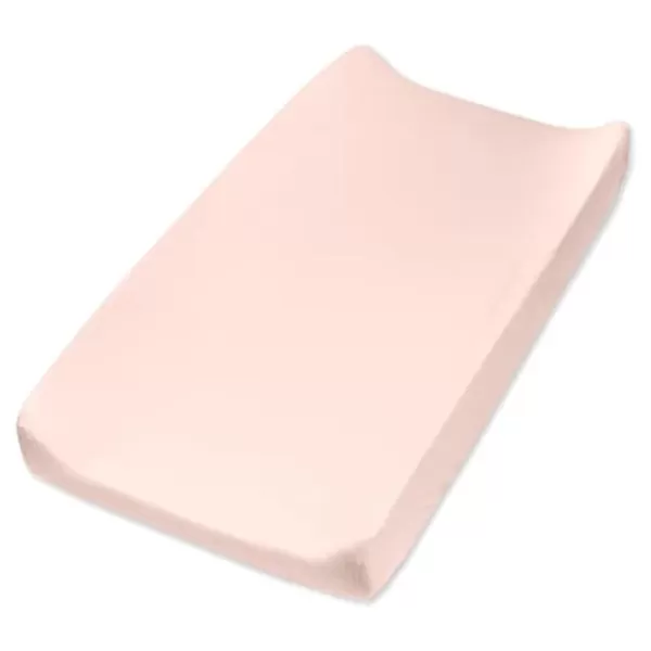 HonestBaby unisex baby Organic Cotton Changing Pad Cover and Toddler Sleepers Bright White One Size USPink Salt