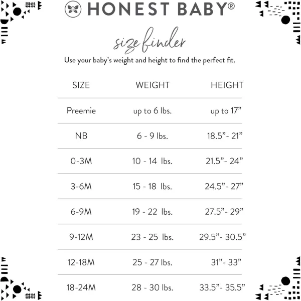 imageHonestBaby Baby Boys Sleep and Play Footed Pajamas OnePiece Sleeper Jumpsuit Zipfront Pjs Organic CottonHatched