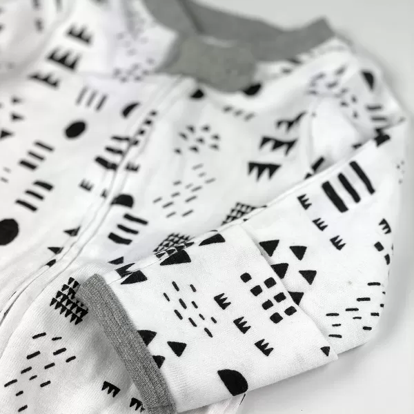 imageHonestBaby Baby Boys Sleep and Play Footed Pajamas OnePiece Sleeper Jumpsuit Zipfront Pjs Organic CottonPattern Play