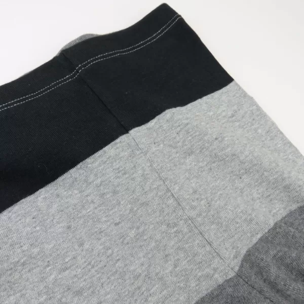 imageHonestBaby 2Piece Pajamas Sleepwear PJs 100 Organic Cotton for Infant Baby and Toddler Boys ampamp Girls UnisexBold Stripe Gray Ombre