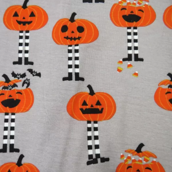 imageHonestBaby 2Piece Pajamas Sleepwear PJs 100 Organic Cotton for Infant Baby and Toddler Boys ampamp Girls UnisexPippi Long Pumpkin