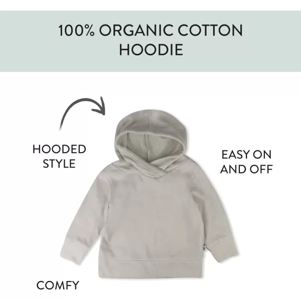 imageHonestBaby Multipack Pullover Hoodie Sweatshirt Jogger Sweatpant Sets Organic Cotton Baby Toddler Boys Girls UnisexTan Hoodies