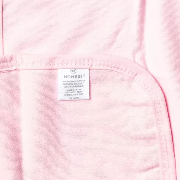 imageHonestBaby 10Pack Organic Cotton BabyTerry Wash Cloths Rainbow Blues One Size10Pack Pink