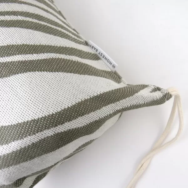 imageHonestBaby Extra Large Throw Beach Towel 100 Organic Cotton for Baby Boys Girls Unisex Khaki Pineapple One SizeZebra Stripe