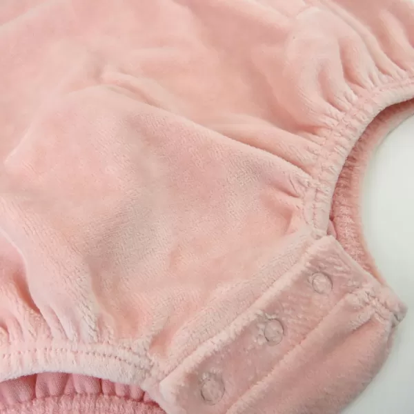 imageHonestBaby Multipack Short Romper Sets and Dresses 100 Organic Cotton for Infant Baby and Toddler Boys Girls UnisexDusty Pink