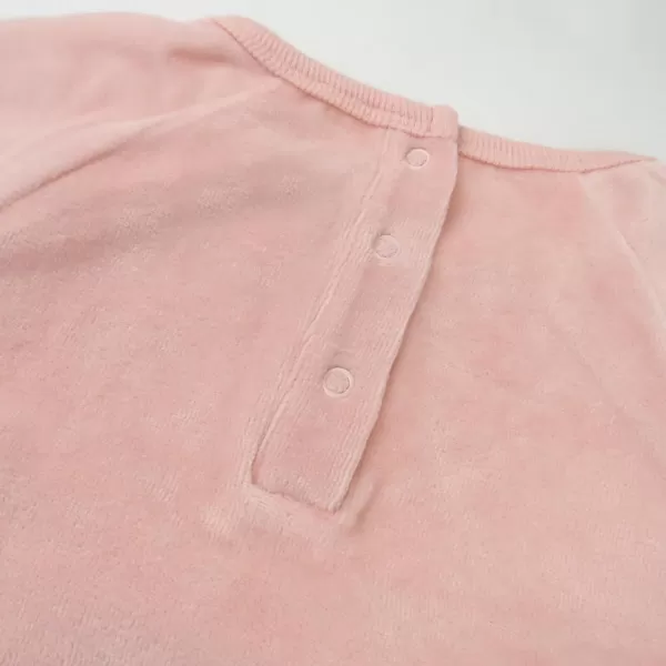 imageHonestBaby Multipack Short Romper Sets and Dresses 100 Organic Cotton for Infant Baby and Toddler Boys Girls UnisexDusty Pink