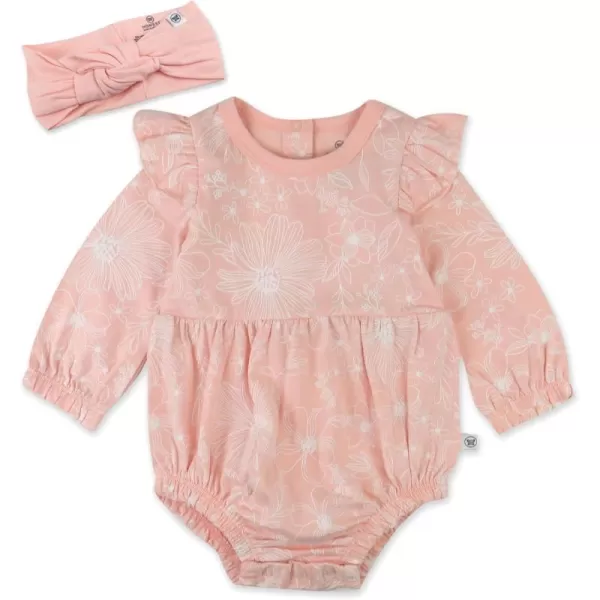 Sketchy Floral Dusty Pink