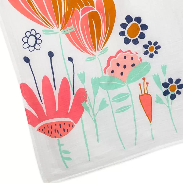 imageHonestBaby Baby Organic Cotton Milestone BlanketFlower Power