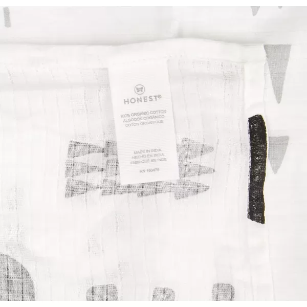 imageHonestBaby Baby Organic Cotton Milestone BlanketPattern Play