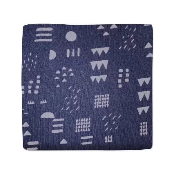 imageHonestBaby Boys Organic Cotton Changing Pad Cover Tossed Skulls One SizePattern Play Navy