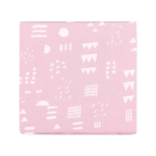 imageHonestBaby Boys Organic Cotton Changing Pad Cover Tossed Skulls One SizePattern Play Pink