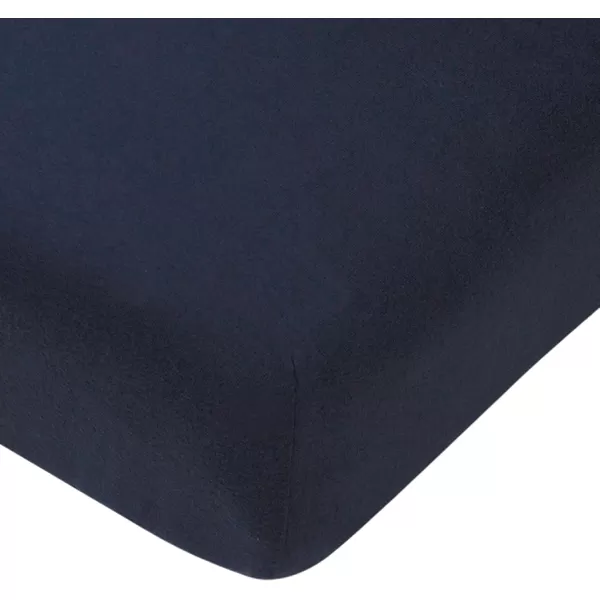 imageHonestBaby Fitted Crib Sheets Fits Standard Mattress Bassinet Mini Prints 100 Organic Cotton Baby Boys Girls Unisex Pink Salt Fitted Crib Sheet One SizeDark Navy Fitted Crib Sheet