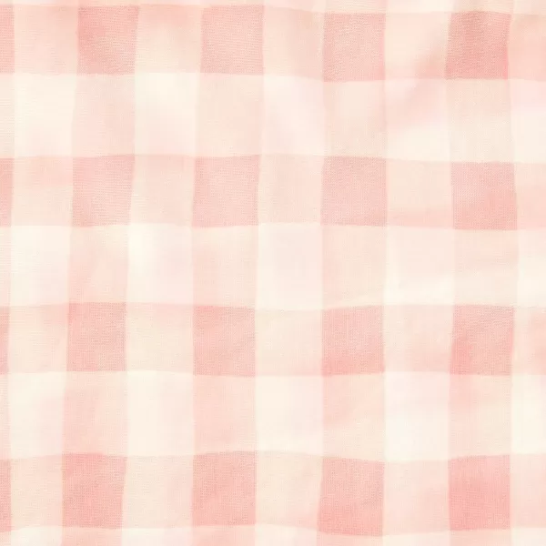 imageHonestBaby Fitted Crib Sheets Fits Standard Mattress Bassinet Mini Prints 100 Organic Cotton Baby Boys Girls Unisex Pink Salt Fitted Crib Sheet One SizePeach Skin Painted Buffalo Check
