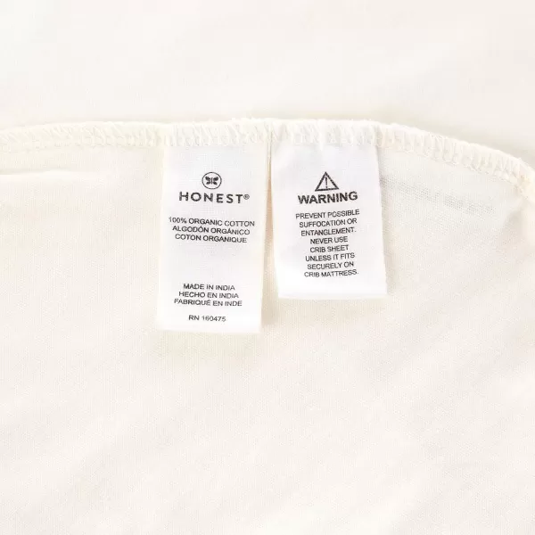 imageHonestBaby Fitted Crib Sheets Fits Standard Mattress Bassinet Mini Prints 100 Organic Cotton Baby Boys Girls Unisex Pink Salt Fitted Crib Sheet One SizeSugar Swizzle